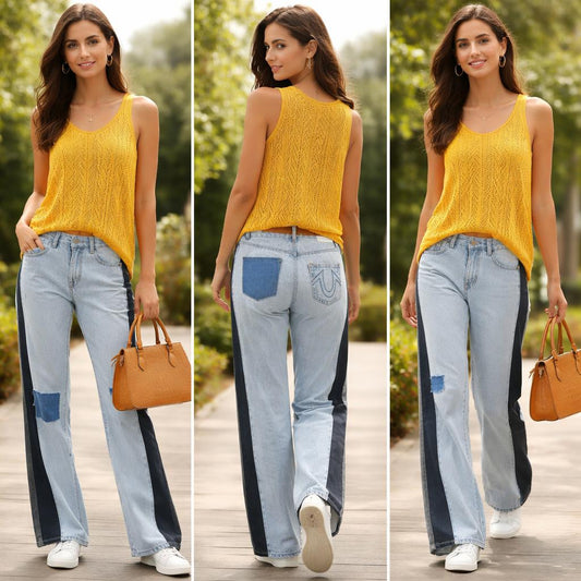 Cut top (Holes - 5 colors, yellow, red, black,
green, Offwhite