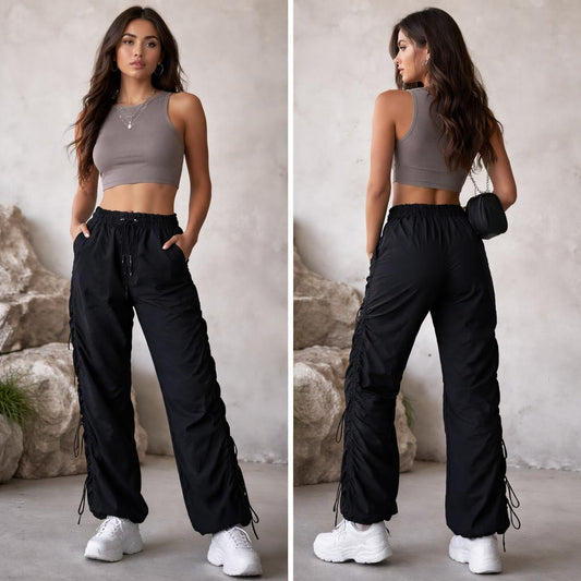 Black Pant with black string